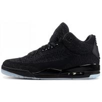 Air Jordan 3 Retro Flyknit 'Black' Men's AQ1005-001 EU 44.5