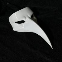 SCP Fondas SCP-049-J Maro Draugas Kaukė Daktaras Schnabelis Veido Dalies Kaukė Maskaradas Helovinas Cosplay balta