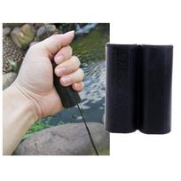 Rubber Shrink Finishing Rod Device Anti Skid Fish Pole Back Section Rod Tools