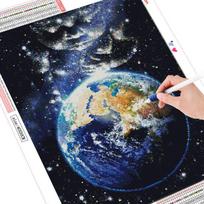 5D deimantinis piešimas planetos dervos grąžtas krištolinis deimantinis siuvinėjimas Viso ekrano vaizdingas vaizdas 20X30
