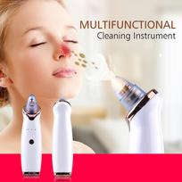 Blackhead Remover Face Deep Nose Cleaner Pimple Removal Vacuum Suction Facial Beauty Clean Skin Tool white