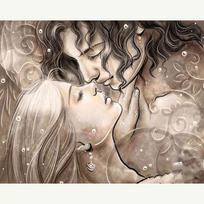 Cross Stitch Kit DIY Diamond Embroidery Allure Love Diamond Painting Mosaic Home Decor 20X30CM black
