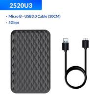 2.5 Inch HDD Case SATA 3.0 to USB 3.0 HDD SSD Enclosure Support UASP HD External Hard Disk Box juoda