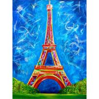 DIY Tower 5D Diamond Painting Full Round Drill Landscape Diamond Embroidery Cross Stitch Resin Home Decor Wall Art Gift Full Round 20x30CM beige