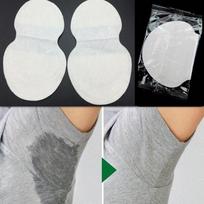 10/50Pieces Underarm Dress Clothing Armpit Care Sweat Scent Perspiration Pad Shield Absorbing Deodorant Pads 10pcs gray