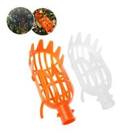 1PC Fruit Picking Tool Greenhouse Plastic Fruit Picker Catcher Farm Garden Picking balta