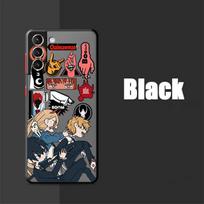 Case For Samsung Galaxy S23 Ultra S10e S20 Fe S9 S10 Lite S10 S8 S21 Plus S22 5g S21fe Shell Chainsaw Man Anime Hard Pc Cover Samsung S23 5G gray