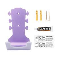 105g Guitar Hook 16.8*9.5*9.2cm 1set Plastics Purple pink