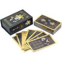 Auksinė folija Tarot stalo žaidimas PVC, atsparus dilimui, naujas kortų žaidimas, vakarėlių kelių žaidėjų žaidimas
