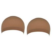 2 vnt elastinis nėrinių tvarstis plaukams tinklinė kepurė, minkšta kvėpuojanti tinklinė perukas nailoninis tamprus dangtelis brown