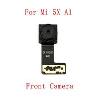 Galinės galinės priekinės kameros lankstus kabelis skirtas Xiaomi Mi 6X A2 5X A1 ​​pagrindiniam didelės mažos kameros remonto modulio keitimas For A1 Front black