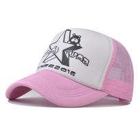 Madinga beisbolo kepurė Įprasta beisbolo kepurė, kvėpuojanti vyriška, moteriška, vasarinė tinklinė kepurė Naujos „Snapback“ kepurės vyrams 54-60cm rožinė