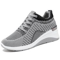 Daddy Shoes Women's Shoes Inner Heightening Spring and Autumn Black Spring Thick Soled Ladies 41 juoda