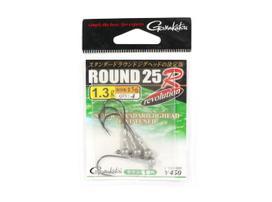 Gamakatsu Jig Head Round 25 R 1.3 grams Size 1/0 ,4 Per pack (8910)