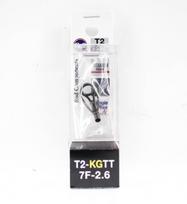 Fuji T2-KGTT Size 7F-2.6 Rod Top Guide Torzite Ti Frame x 1 (9956) white