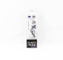 Fuji T2-KGTT Size 7F-2.8 Rod Top Guide Torzite Ti Frame x 1 (9963) white