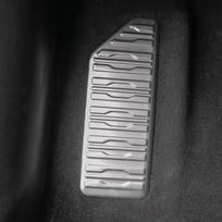 For GAC Empow 2022 2023 Accessories Cab Stainless Steel Left Foot Rest Pedal Cover Car Interior Styling No Drilling Mount sidabras
