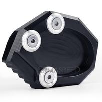 For VS650 Motorcycle Accessories CNC Motorcycle Kickstand Extender Foot Side Stand Extension Pad Support juoda