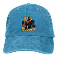 Įprastas Japonijos robotas NSO Robotas Grendizer Raid beisbolo kepurė Unisex stiliaus sunerimęs džinsinis kepuraitė nuo saulės Goldrake kepurė One Size