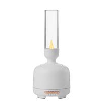 Electric Aroma Essential Oil Diffuser Air Humidifier Ultrasonic Luxury Candle Lighting Lamp Mist Maker Home EU gray