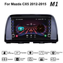 2 din Android automobilio radijo daugialypės terpės vaizdo grotuvas, skirtas Mazda CX5 2012-2015 su mygtuko rankenėle Carplay WiFi BT 2+32GB 1+16GB black