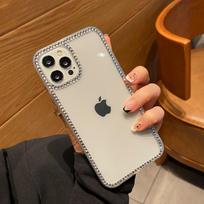 Prabangus Bling Kalnų krištolinis dėklas, skirtas Samsung Galaxy iphone 15 14 13 12 11 X XR Xs Max S23 S22 Ultra S20 FE A14 A34 A54 A13 A33 A23 A53 A52 deimantinis dangtelis Samsung S23 balta