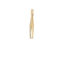 Beter Straight Golden Hair Removal Tweezers beige