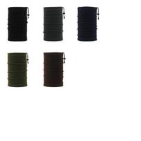 Fleece kaklo šildytuvas, mova, balaklava, skara, apvyniojimas, žieminis vėjui atsparus veido apsaugas slidinėjimui, laipiojimui black