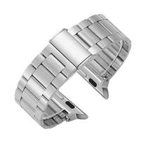 Correa Apple Watch Ultra 49mm 8 7 45mm 41mm nerūdijančio plieno dirželis, skirtas Iwatch Se Series 6 5 4 3 44mm 40mm 42mm 38mm apyrankei 42mm 44mm 45mm 49mm juoda