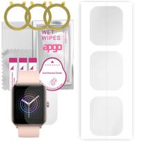 3x apgo Hydrogel Screen Protector for Ulefone Watch Pro, Hydrogel Film, with positioning layer easy installation