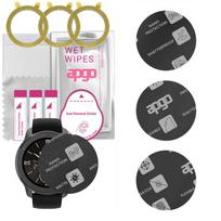 3x apgo MATTE Hybrid Glass Screen Protector for Amazfit GTR (42mm), tempered glass substitute, non-cracking