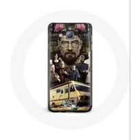 Case - Maniacase - Samsung Galaxy J7 - Breaking Bad Heisenberg - Silicone - Soft juoda