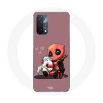 Coque Oppo A93 5G Bébé Deadpool avec Licorne gryna