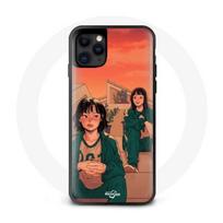 Coque Iphone 11 Squid Game Ji Yeong No 240 et Kang Sae Byeok No 067
