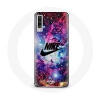Samsung Galaxy A70 Case Nike Logo Colorful Space