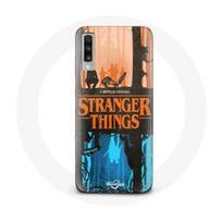 Coque Samsung Galaxy A70 Stranger Things Couverture des amis