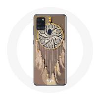 Coque Samsung Galaxy A21S Attrape Rêve marron Capteur de Rêves ruda