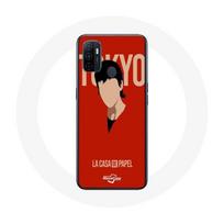 Coque Oppo A53 La casa de papel Tokyo Fanart logo