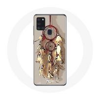 Case - Samsung - Galaxy A21S - Dream Catcher - Brown - Soft ruda
