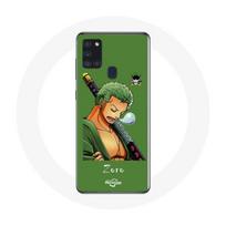 Coque Samsung Galaxy A21S One piece Manga Zoro