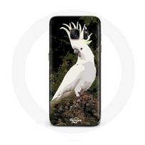 Coque Samsung Galaxy S7 Cacatoes Perroquets Blanc sur l'arbre