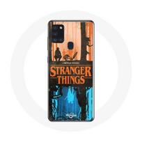 Coque Samsung Galaxy A21S Strangers Things logo