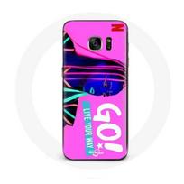 Coque pour Samsung Galaxy S7 Edge Poursuis Tes Rêves Mía Cáceres Go ! Live your Way