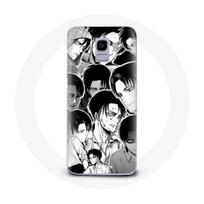 Dėklas Samsung Galaxy A6 2018 Ataka prieš Titanus Manga Levi Ackerman