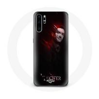 Coque pour Huawei P30 Lucifer Série fond noir juoda