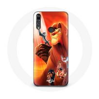 Coque pour Huawei p30 lite Le Roi Lion Simba et Mufasa