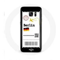 Coque pour samsung galaxy S6 edge Billet d'avion Berlin