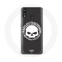 Coque pour Huawei P20 Lite Harley Davidson Motors Tete de mort