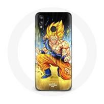 Coque pour Huawei P20 Lite Son goku dragon ball corps enervé