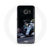 Coque pour Samsung Galaxy S6 Formule 1 Valtteri Bottas Pilote automobile F1 Noir